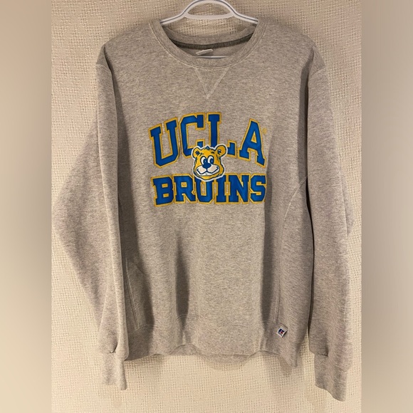 Light Grey UCLA Bruins Sweater Crewneck | Size Large - Picture 1 of 7